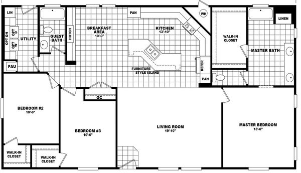 Mountain ridge 32563a floor plan home features