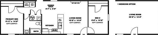 Blazer 48 a floor plan home features