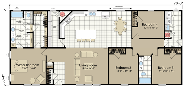 Hidden valley hv6704m floor plan home features