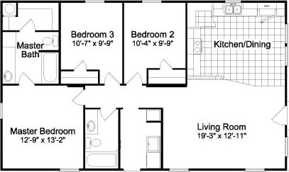 The River View 28463A Floor Plan