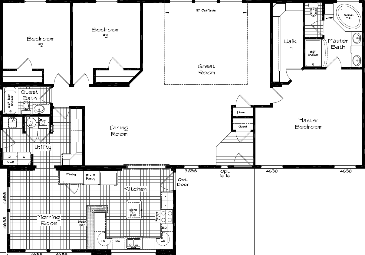 Grand Manor 6012 Floor Plan