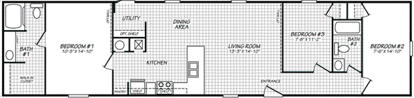 Pure homes 16663u floor plan home features