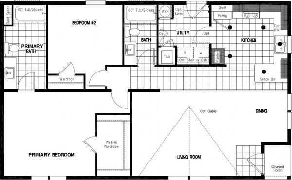 Drm441f floor plan home features