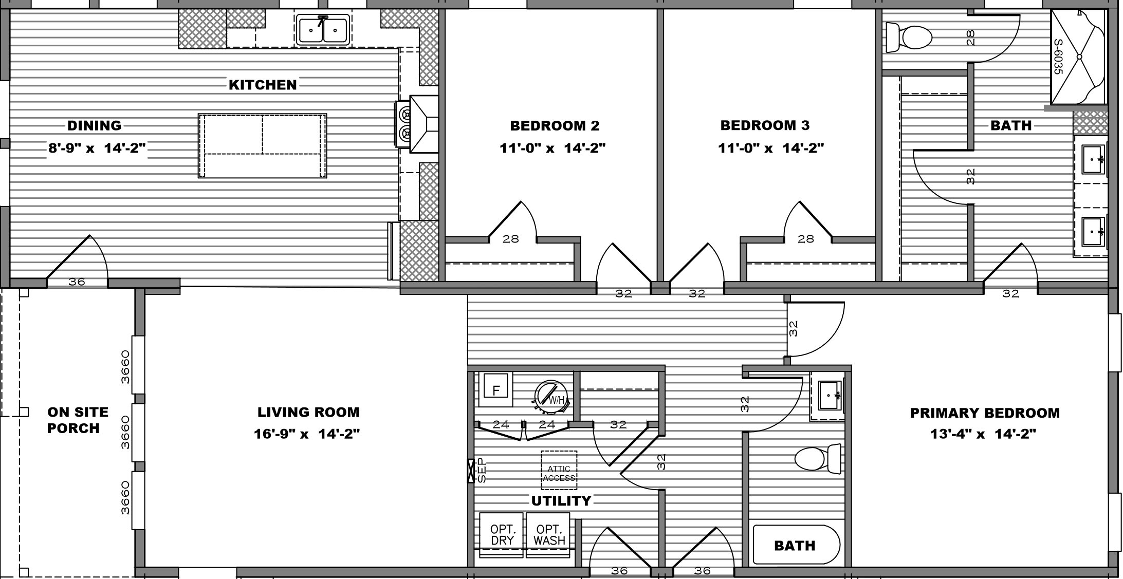 Keenland r floor plan home features