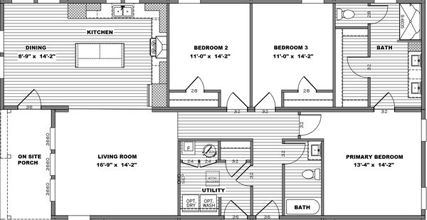 Keenland r floor plan home features