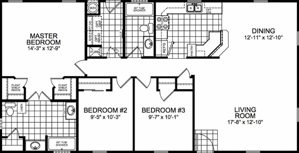 Walton floor plan home features