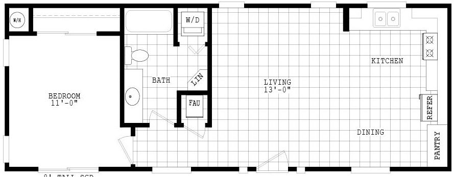 ADU 16441A Floor Plan