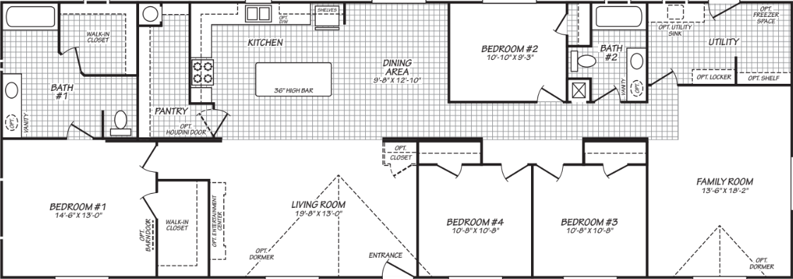 The Sawtooth (28764T) Floor Plan