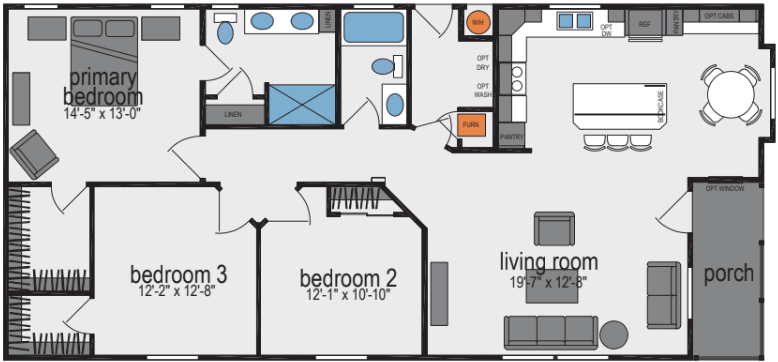 Sunset Ridge-K535G Floor Plan