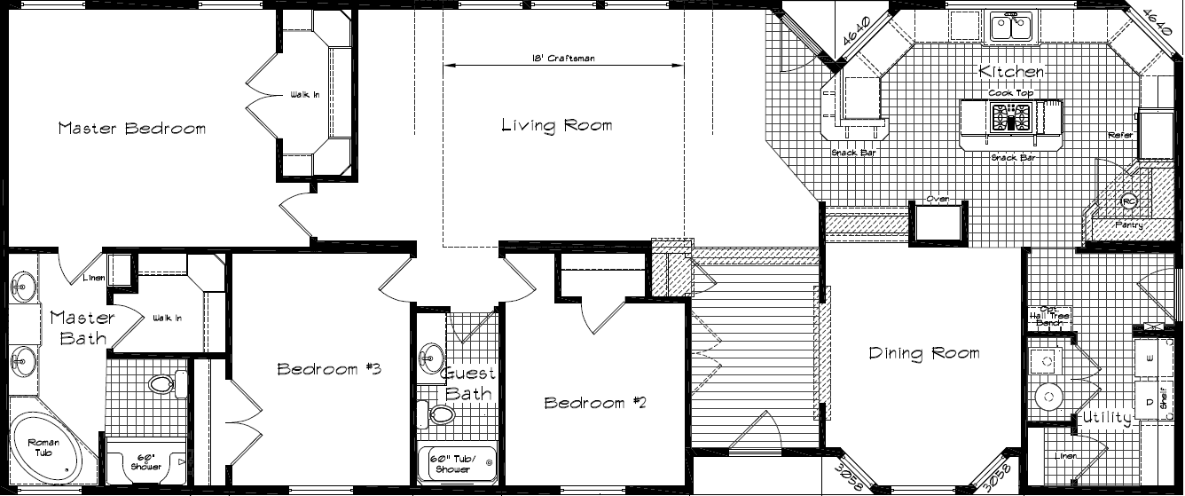 Grand Manor 6010 Floor Plan