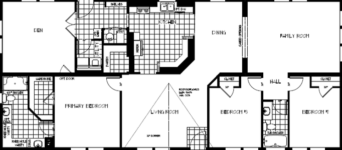 K3068c floor plan home features