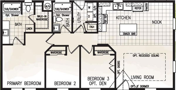 Fairpoint 24463b floor plan home features