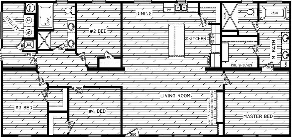 The riverton floor plan home features
