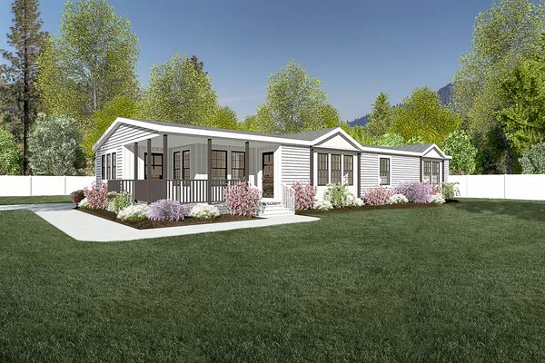 The lulamae hero, elevation, and exterior home features