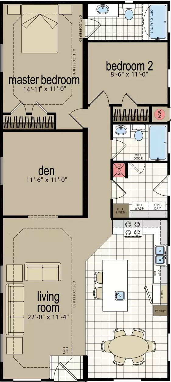 CM-3522D Floor Plan