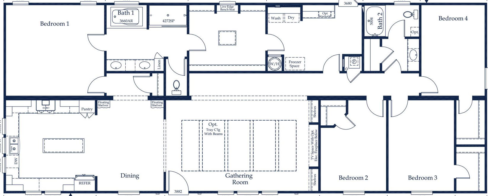 Kinlock falls floor plan home features