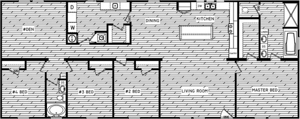 The mulberry extra floor plan home features