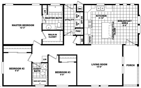 Westin porch 28443a floor plan home features