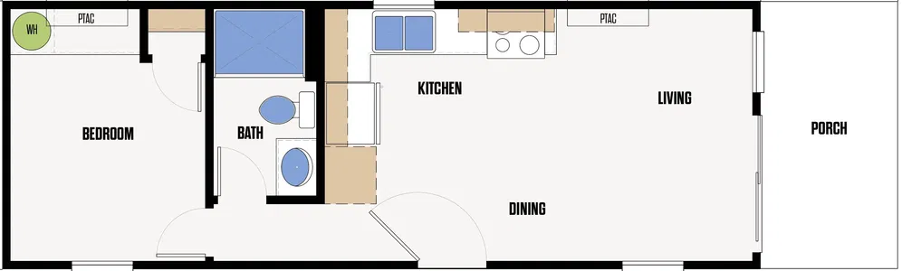 The jackson floor plan home features