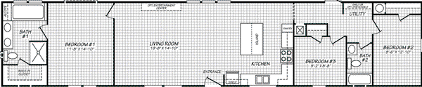 Landmark 16763j floor plan home features