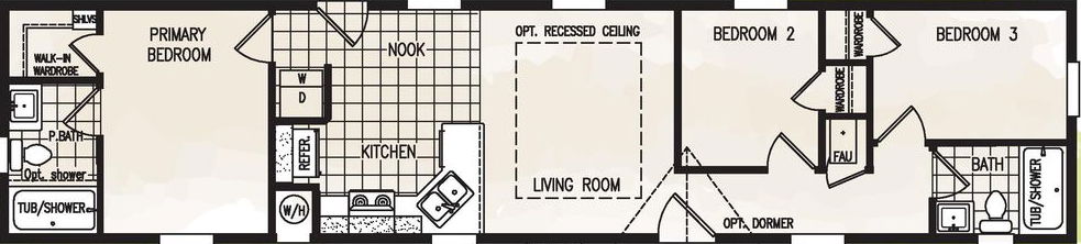 Fairpoint 14603b floor plan home features