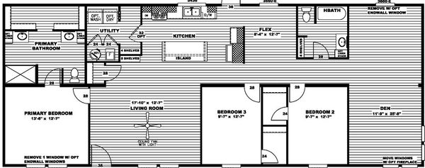 Sterling xl anniversary floor plan home features