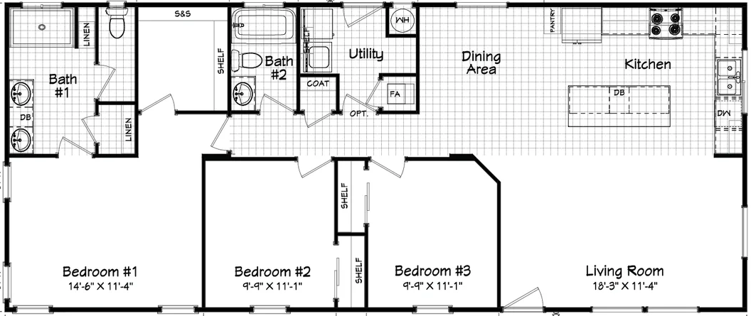 Coronado 24563E Floor Plan