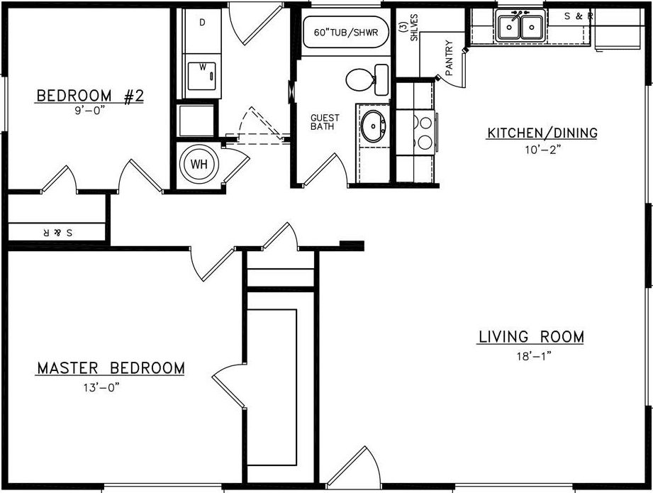 D River Floor Plan