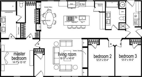 Odyssey xl floor plan home features