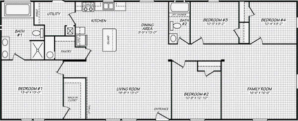 Pinnacle 28664p floor plan home features