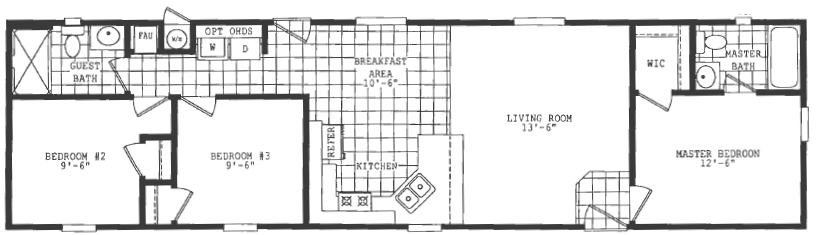 Liberty 16603A Floor Plan