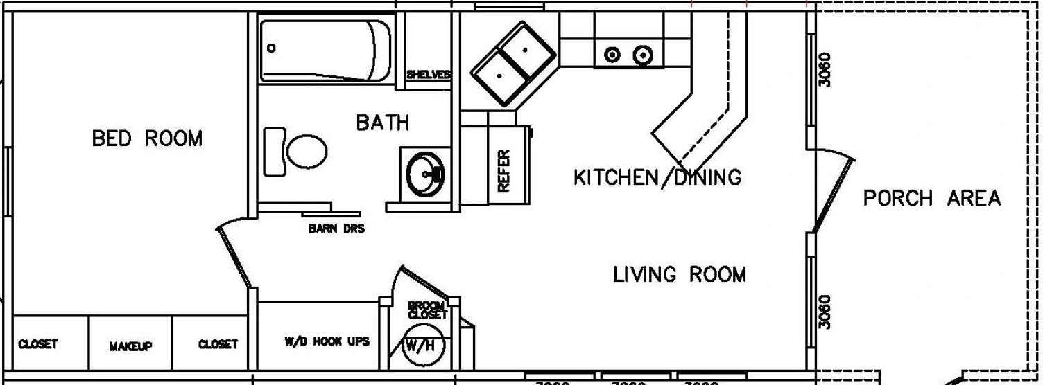 Blue lagoon | 4b 103 hybrid floor plan home features