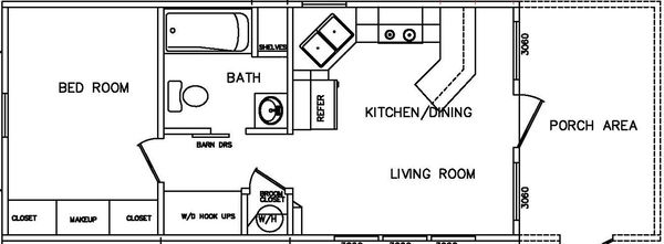 Blue lagoon | 4b 103 hybrid floor plan home features