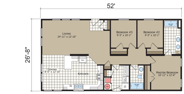 Crystal bay estates cb4523c floor plan home features