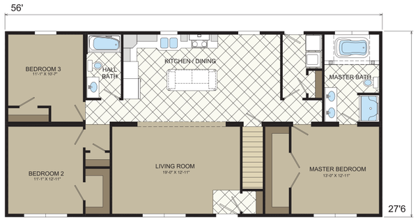 Edge le103a floor plan home features