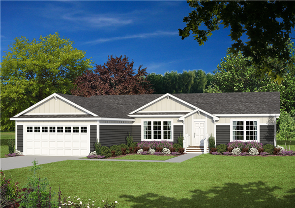 Gs sierra hero, elevation, and exterior home features