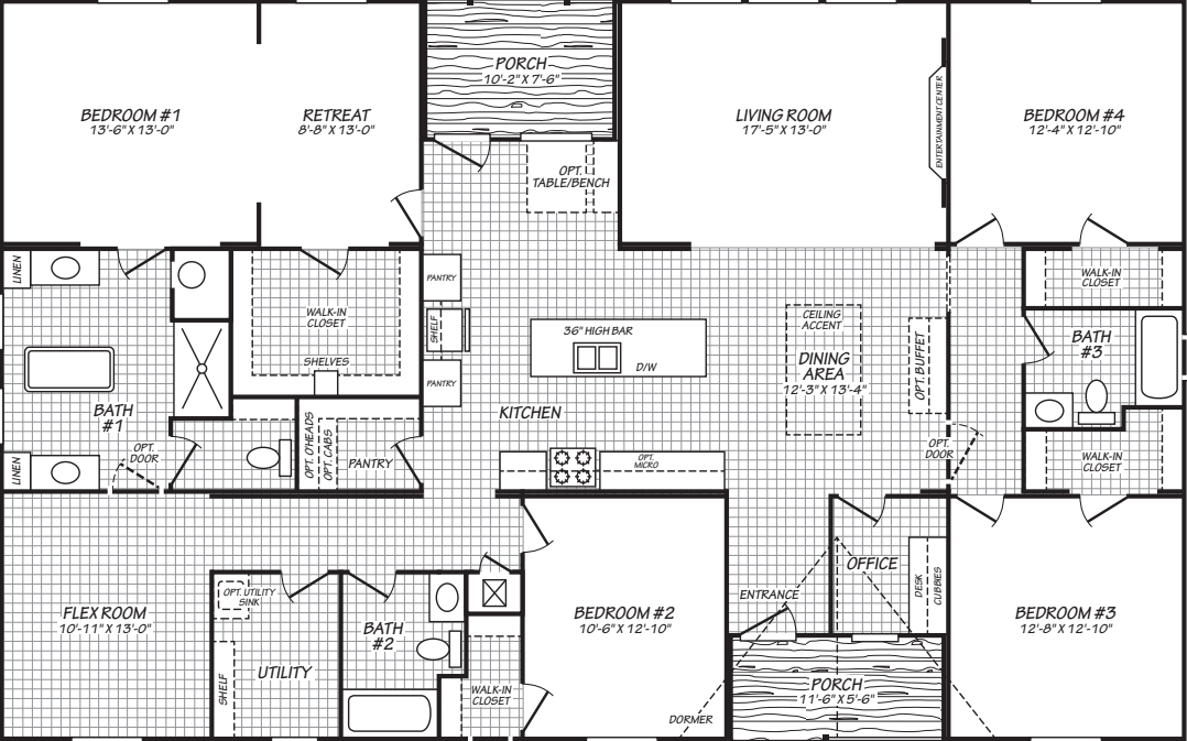 The Blackfoot (40644F) Floor Plan