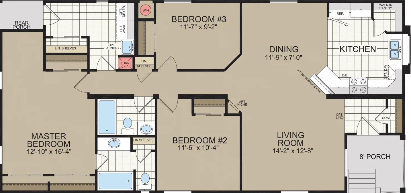 CM-4563K Floor Plan