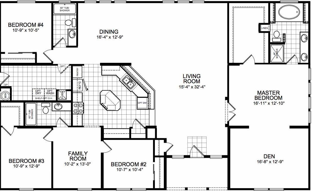 Papago floor plan home features