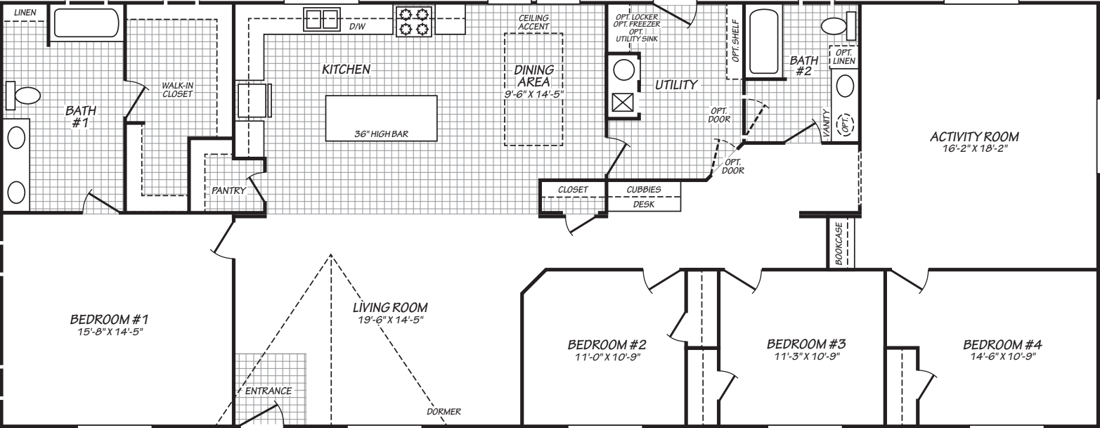 The Gold Fork (30764N) Floor Plan