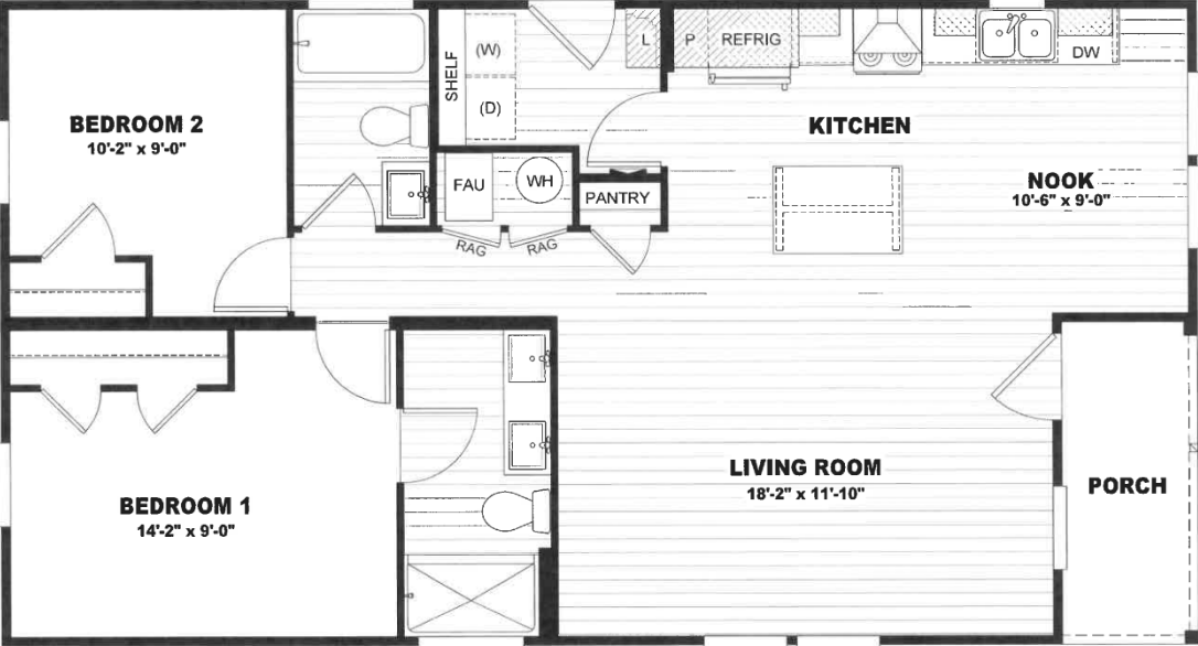 Bohemian Floor Plan