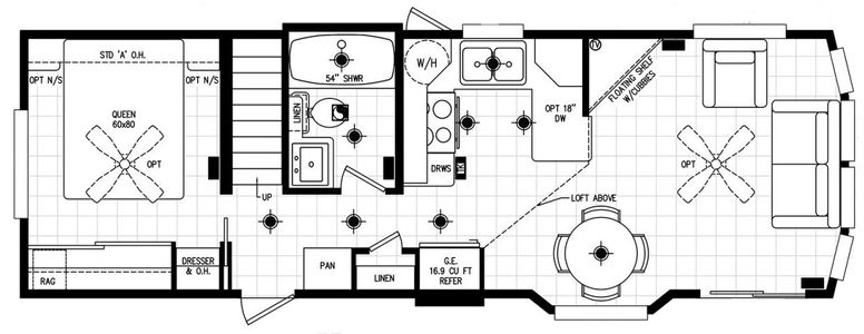 Alpine-120al11351b hero and floor plan home features