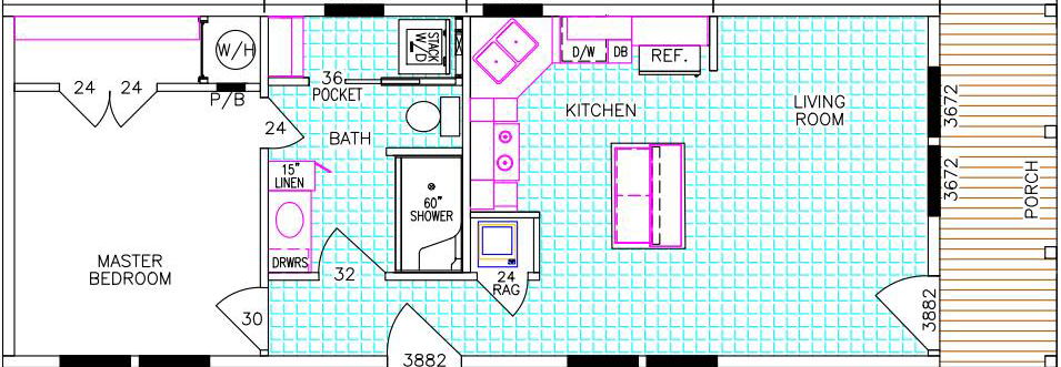 Bryant floor plan home features