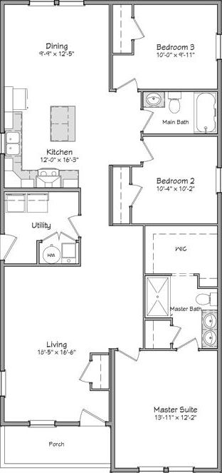 Independence series witherspoon 28' floor plan home features