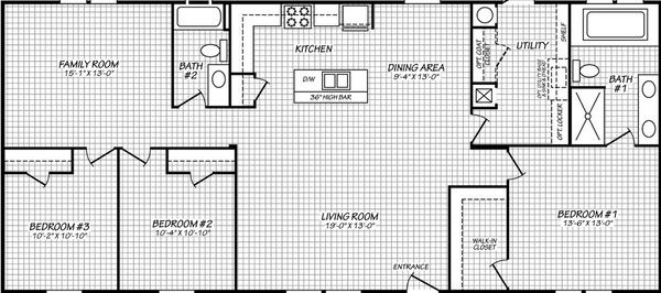 Landmark 28603l floor plan home features
