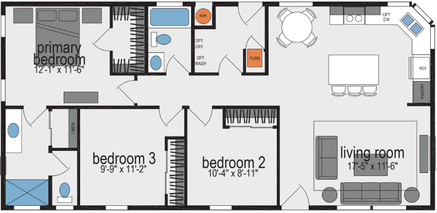 Victory-M105 Floor Plan