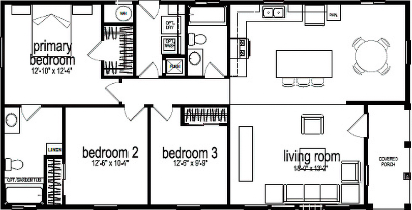 Benecia 622 Floor Plan