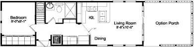 Cascade lodge floor plan home features