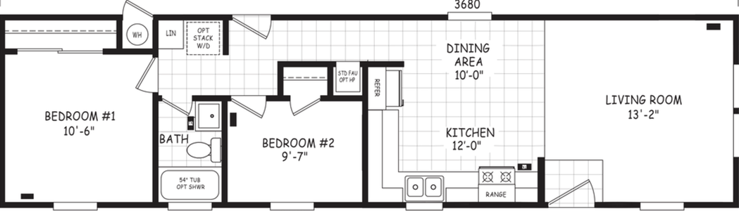 Encore 14522a floor plan home features