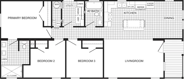 Champion community 2452439 floor plan home features